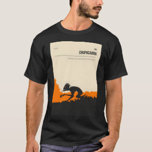 T-shirt Poster de cryptozoologie de chupacabra