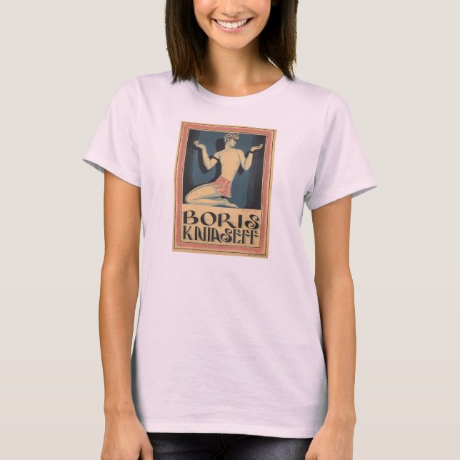 T-shirt Poster de danse vintage (Devant)