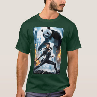 T-shirt Poster de film Revenge de l'ami PandaKaiju