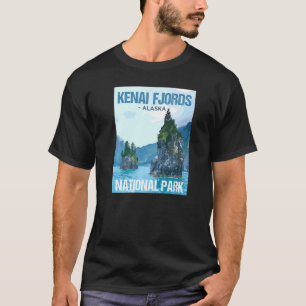 T-shirt Poster de Kenai Fjords National Park Alaska