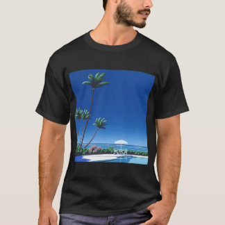 T-shirt Poster de la chemise Hiroshi Nagai Vaporwave