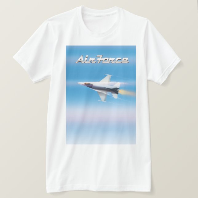 T-shirt Poster de la Force aérienne (Design devant)
