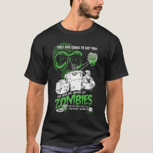 T-shirt Poster de la Force de Faim Ado Aqua Zombies