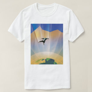 T-shirt Poster de la NASA Future Travel Sci Fi - Super Ear