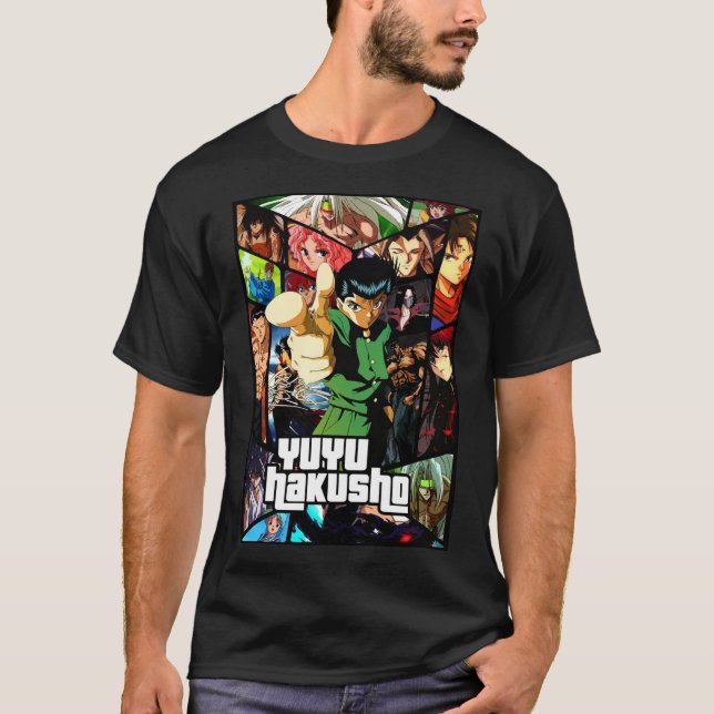T-shirt Poster de l'affiche ultime Yuyu hakusho (Devant)
