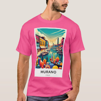 T-shirt Poster de l'Art numérique Murano Italie