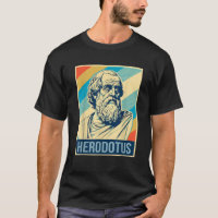 Poster de l'héroïdote historien grec antique T-shi