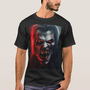 T-shirt Poster de l'homme costumé en halloween pour adulte