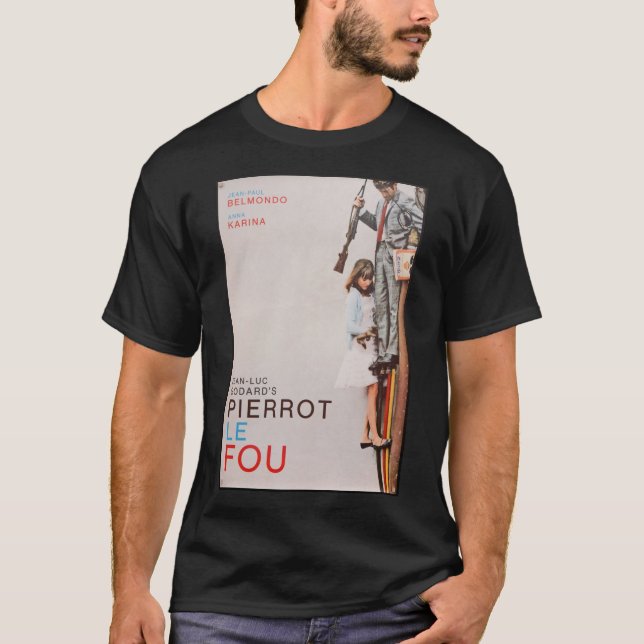 T-shirt Poster de Pierrot le Fou (Devant)