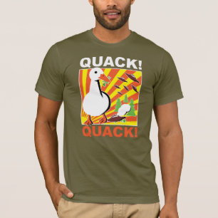 T-shirt Poster de propagande canard contre Aliens