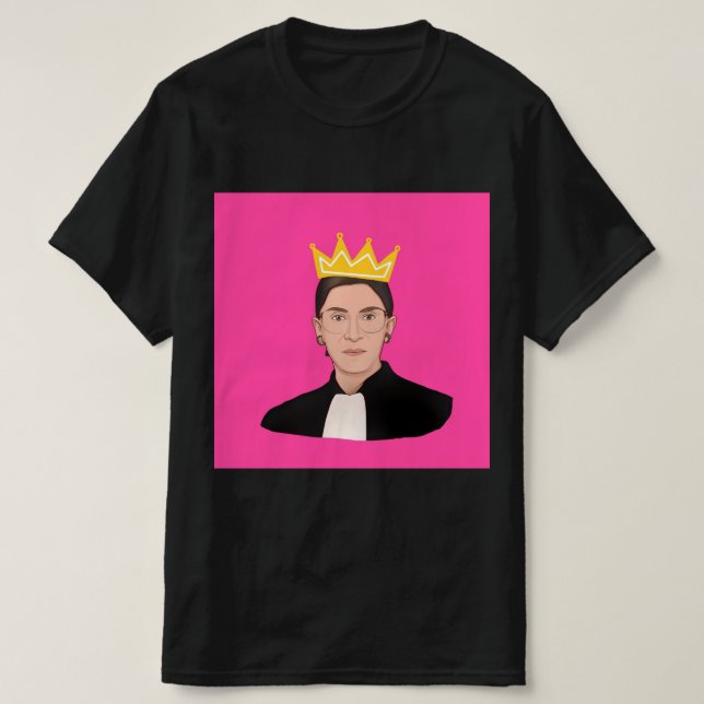 T-shirt Poster de Ruth Bader Ginsberg (Design devant)