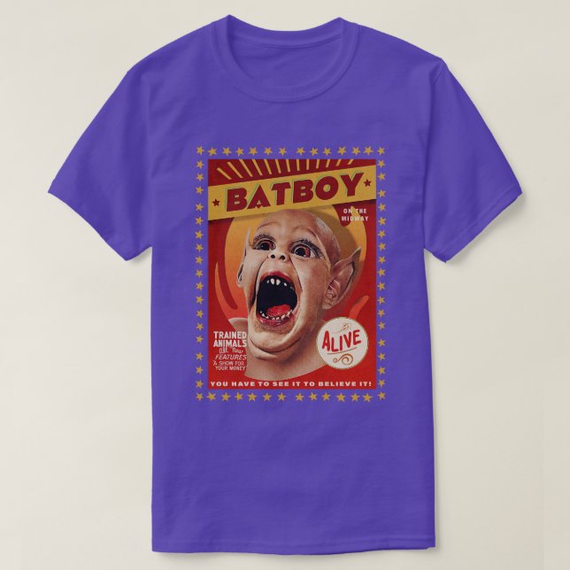 T-shirt Poster de style Showstyle Batboy Freak (Design devant)