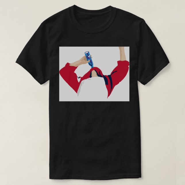 T-shirt Poster de TJ Oshie Chug (Design devant)