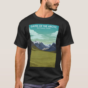 T-shirt Poster de voyage des portes du parc national de l'