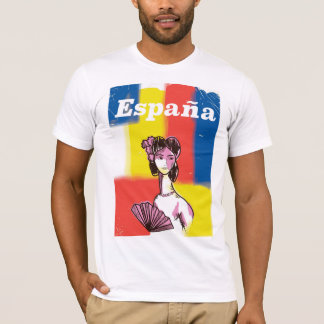 T-shirt poster de voyage España