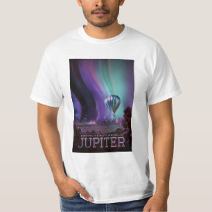 T-shirt Poster de voyage spatial Jupiter