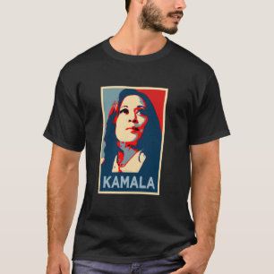 T-shirt Poster de Walz Obama Kamala Harris 2024 Changer Je