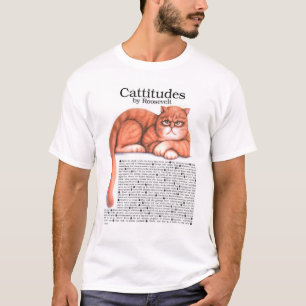 T-shirt Poster des attitudes