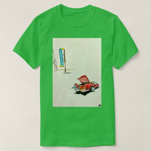 T-shirt Poster Don Toliver Heaven ou Hell Album (Design devant)