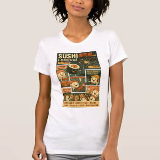 T-shirt Poster du festival Sushi Design