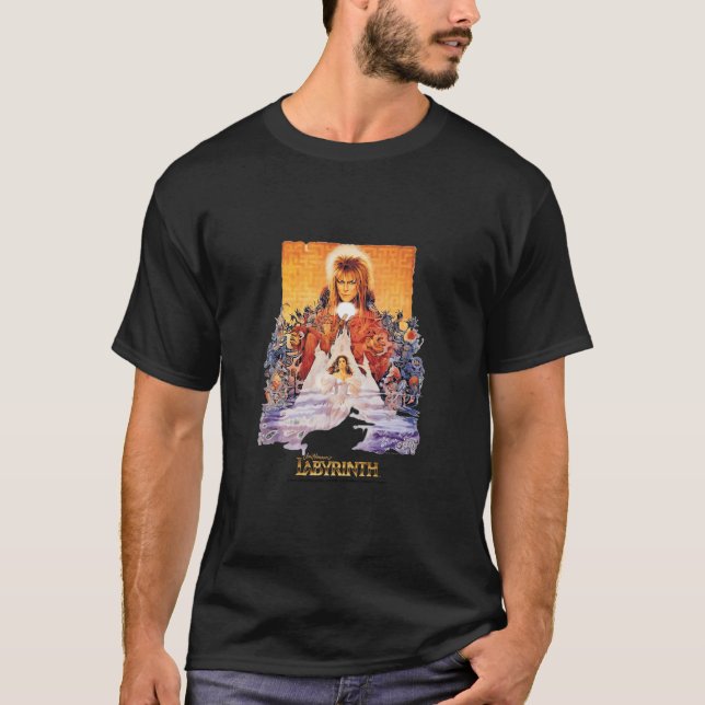 T-shirt Poster du film Labyrinth (Devant)