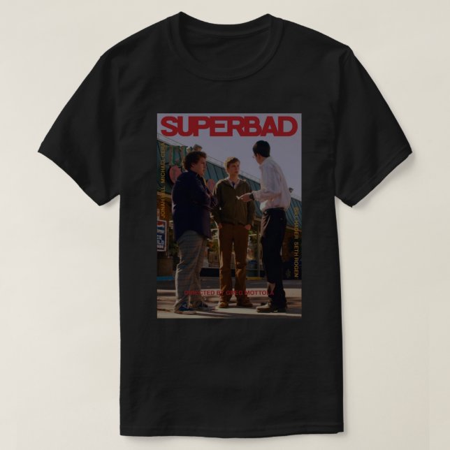T-shirt Poster du film Superbad.png (Design devant)