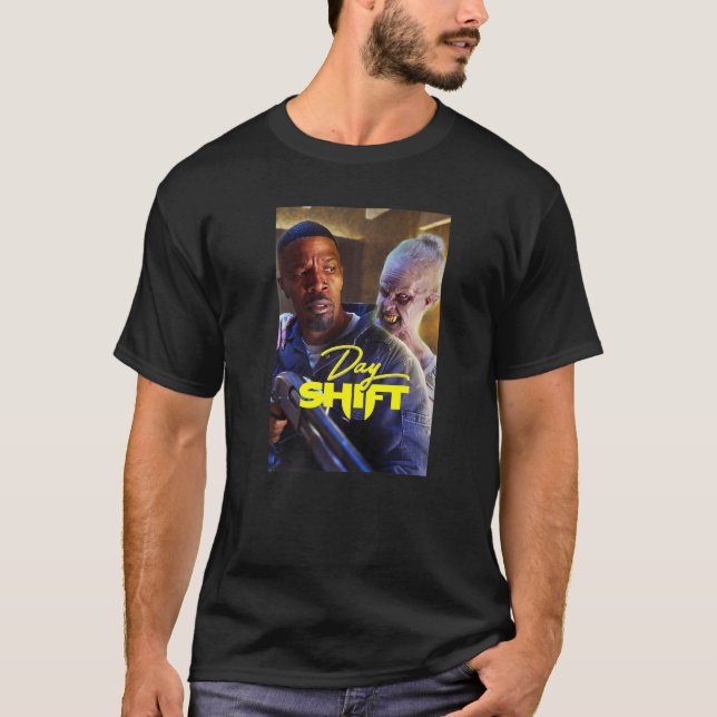 T-shirt Poster du jour Shift Bud et Scary Vampire (Devant)