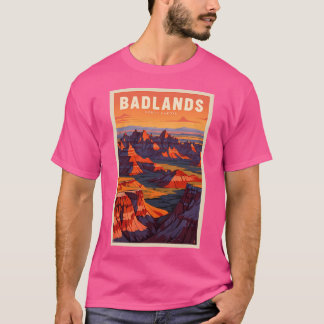 T-shirt Poster du parc national du Vintage