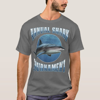 T-shirt Poster du Tournoi annuel branché de requin