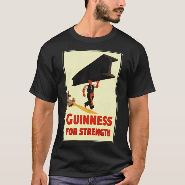 T-shirt Poster Guinness for Strength (Devant)
