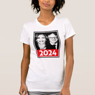 T-shirt Poster Harris Walz 2024