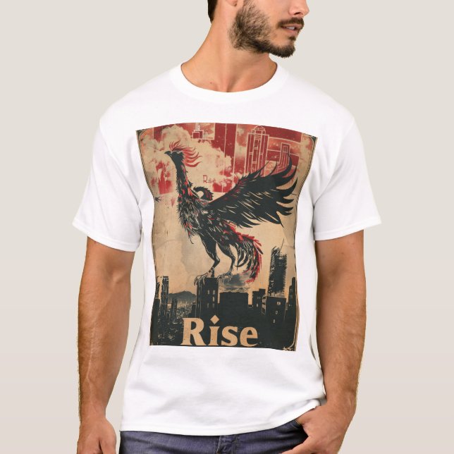 T-shirt Poster inspiré de Hope par Shepard Fairey (Devant)