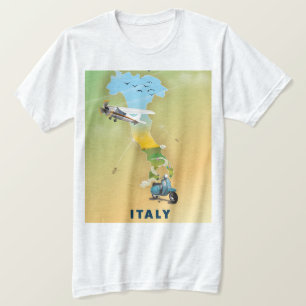 T-shirt poster Italie Voyage.