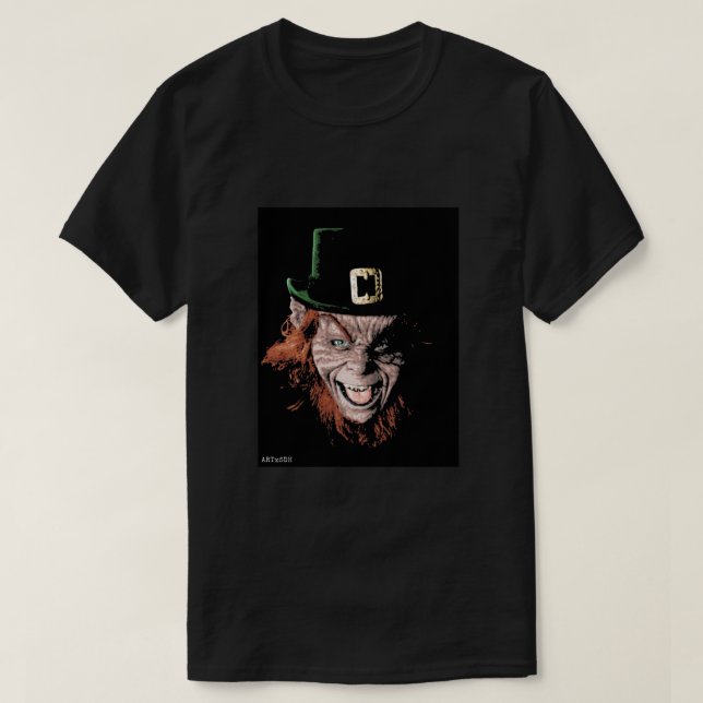 T-shirt Poster Leprechaun ii (Design devant)