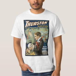 T-shirt Poster Magique vintage, Thurston, Le Grand Magicie