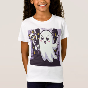 T-Shirt Poster mignon Ghoost avec une torsion joueuse