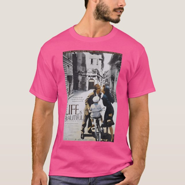 T-shirt Poster minimaliste (Devant)