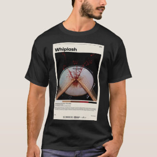 T-shirt Poster minimaliste de Whiplash Damien Chazelle