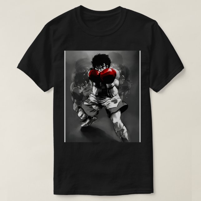 T-shirt Poster Motivationnel Hajime No Ippo (Design devant)