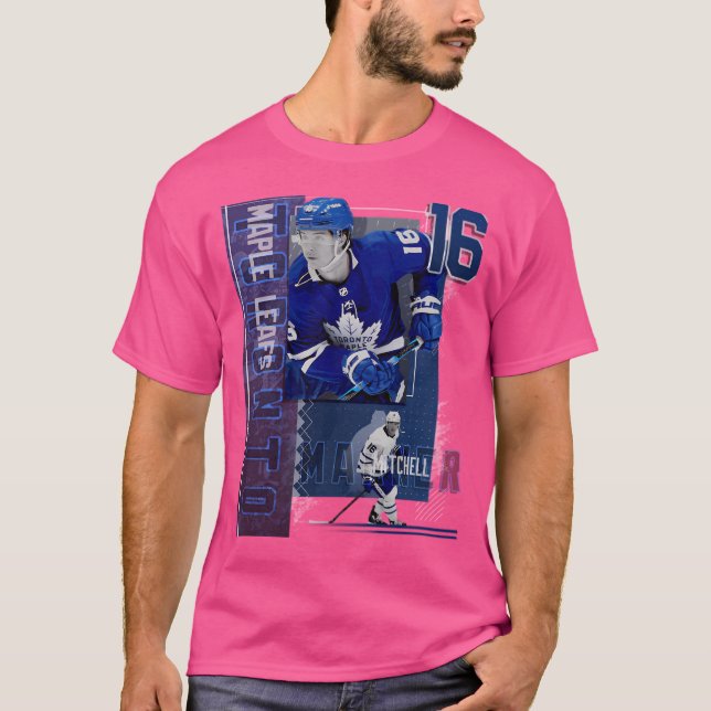 T-shirt Poster papier Mitchell Marner Version 2 (Devant)