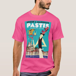 T-shirt Poster Pastis