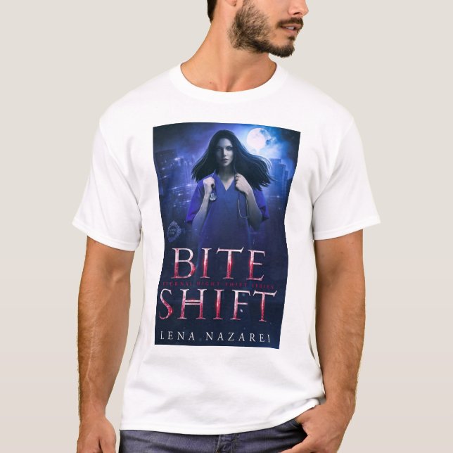 T-shirt Poster-shirt Bite Shift (Devant)