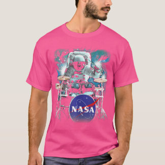 T-shirt Poster solo de l'astronaute Galactic Drum