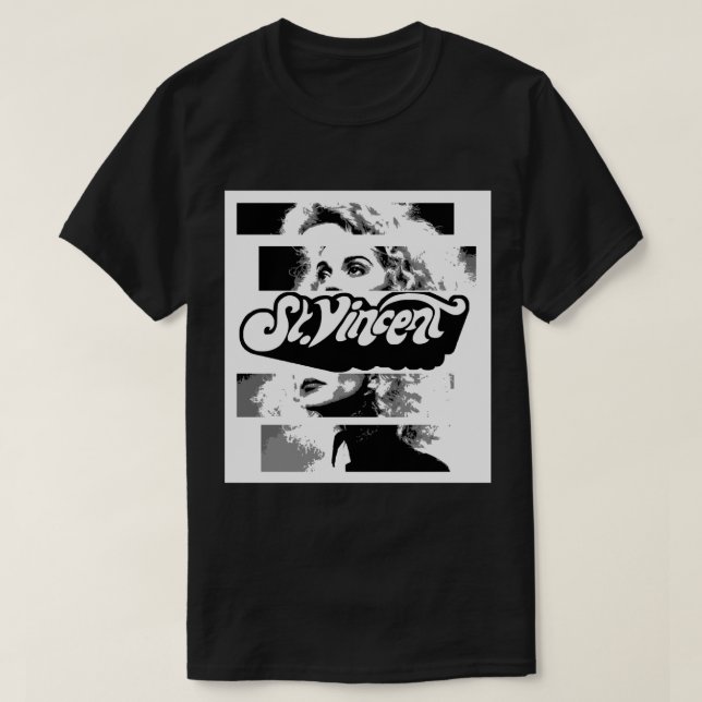 T-shirt Poster St. Vincent (Design devant)