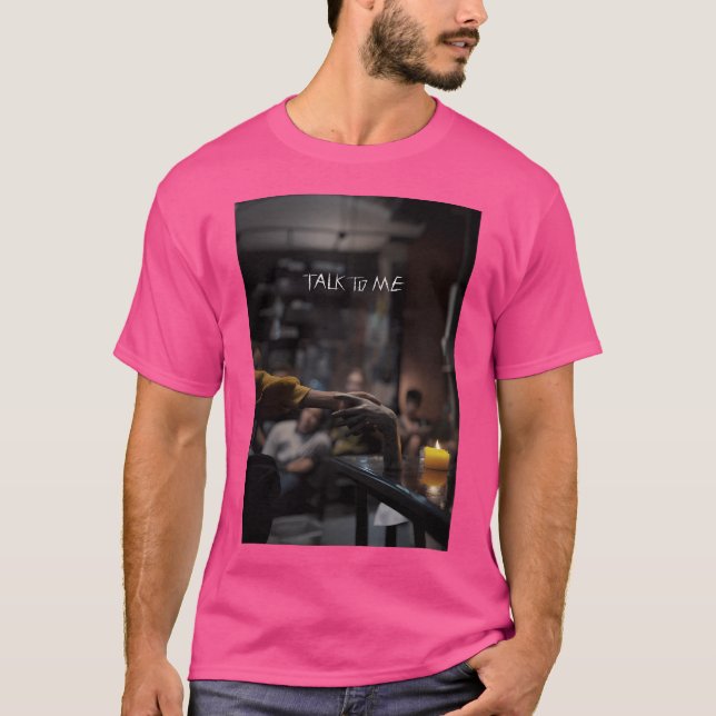 T-shirt Poster Talk To Me 01 (Devant)