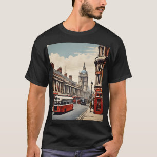 T-shirt Poster vintage de Londres