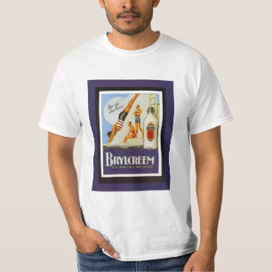 T-shirt Poster vintage, produit capillaire de Brylcreem