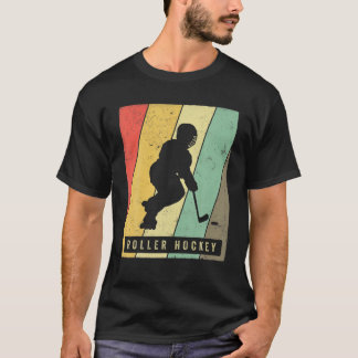 T-shirt Poster vintage Roller Hockey Sport Retro