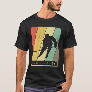 T-shirt Poster vintage Sport de hockey sur glace