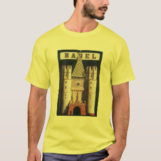 T-shirt Poster Vintage voyage de Bâle